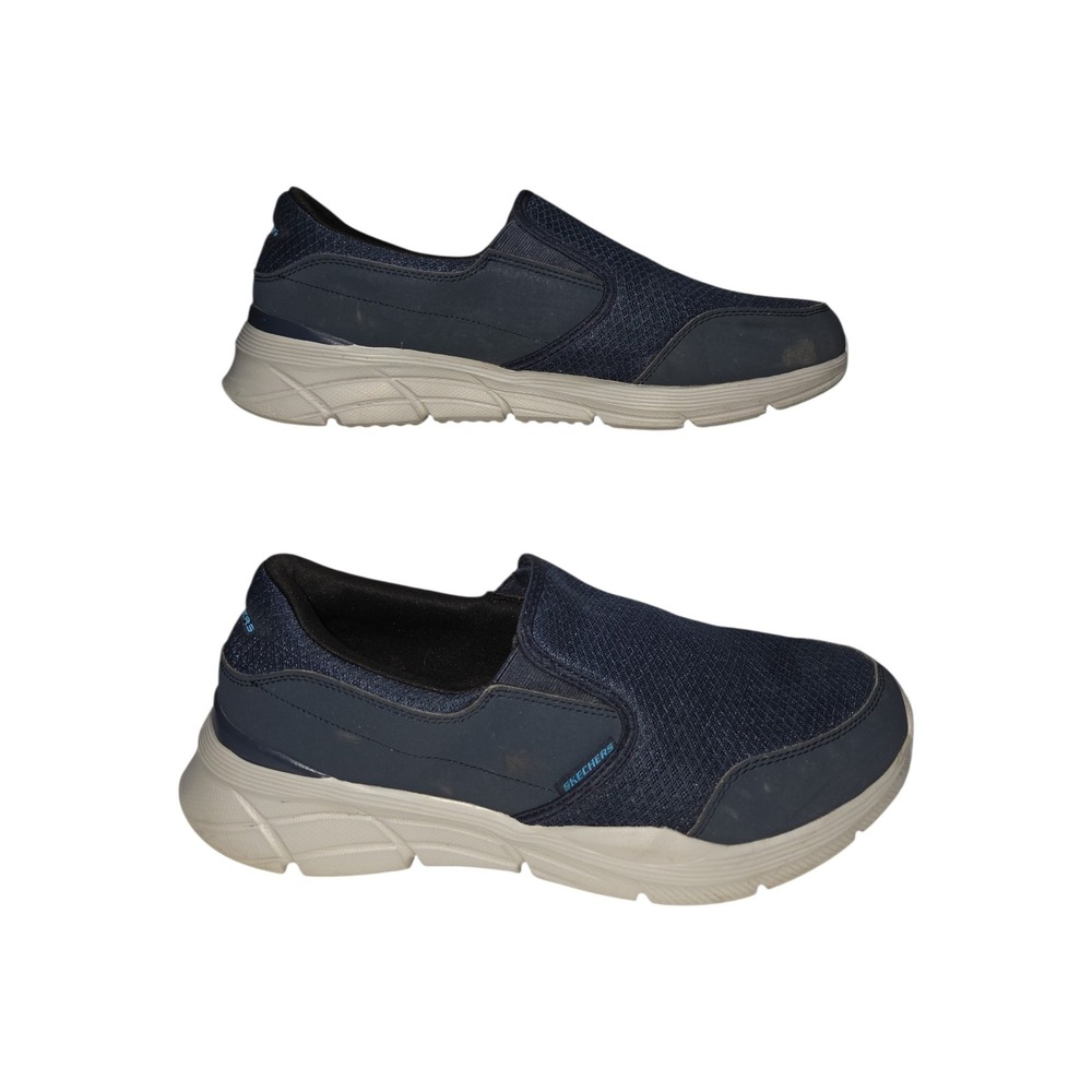 Skechers Relaxed Fit Equalizer 4.0 Persisting Navy Slip-On Shoes Mens 12 232017S